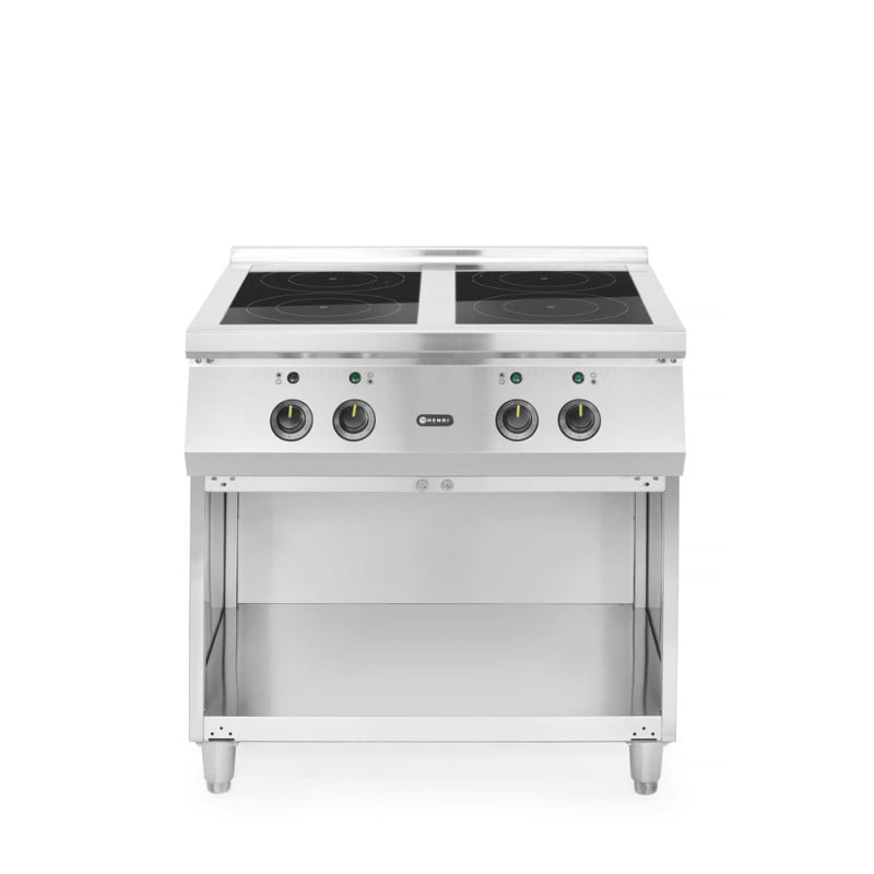 4-burner Induction Hob with Base - Hendi