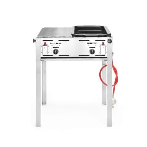 Barbacoa de gas profesional Roast-Master Maxi - 11,6 kW - Hendi