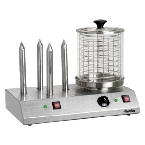 Professional Hot Dog Machine - 4 Toasts - Bartscher