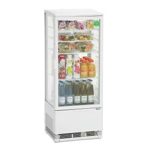 Vitrina refrigerada profesional de 98 litros