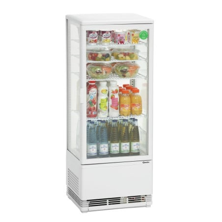 Vitrina refrigerada profesional de 98 litros