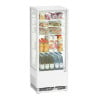 Vitrina refrigerada profesional de 98 litros