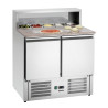 Saladette for pizza maker for professional catering