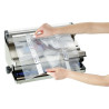 Vacuum sealer machine with professional coil support