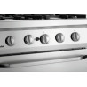 Horno de 4 fuegos con horno a gas GN 2/1 Serie 700