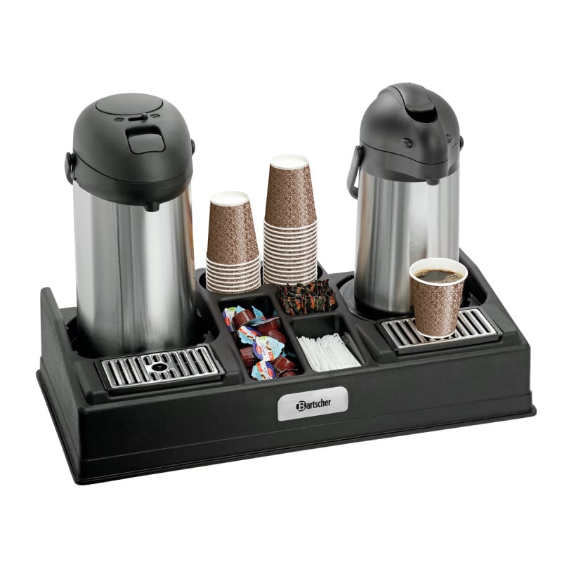 Double Coffee Display Stand