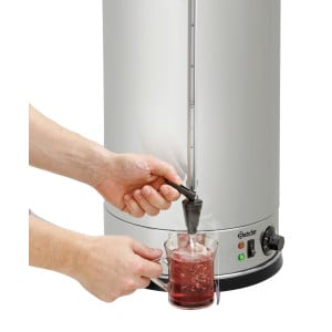 Distribuidor de agua caliente 28L - Dispensador isotérmico / Samovar / Ollas de vino caliente profesional Casselin