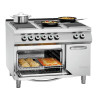 Bartscher Series 900 stove with 6 electric plates.