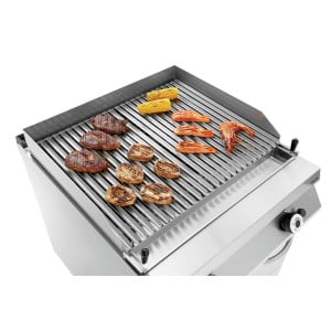 Parrilla de piedras de lava a gas Profesional Bartscher Serie 900 - Parrilla V