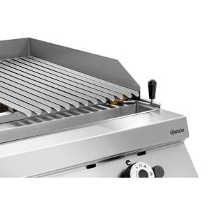 Parrilla de piedras de lava a gas Profesional Bartscher Serie 900 - Parrilla V