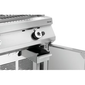 Parrilla de piedras de lava a gas Profesional Bartscher Serie 900 - Parrilla V