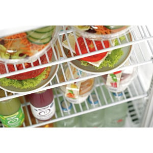 Vitrina refrigerada profesional Bartscher Mini - 78 L Blanca