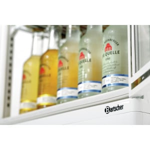 Vitrina refrigerada profesional Bartscher Mini - 78 L Blanca