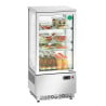 Vitrina refrigerada profesional Bartscher - 78 L acero inoxidable