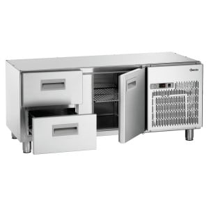 Mesa refrigerada de zócalo - 120 L Bartscher