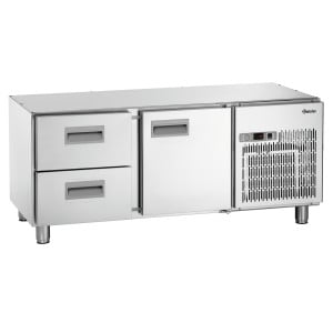 Mesa refrigerada de zócalo - 120 L Bartscher