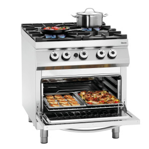 Horno de 4 quemadores serie 900 - Horno a Gas GN 2/1 de la marca Bartscher