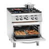 Horno de 4 quemadores serie 900 - Horno a Gas GN 2/1 de la marca Bartscher