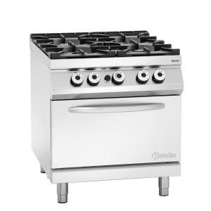 Horno de 4 quemadores serie 900 - Horno a Gas GN 2/1 de la marca Bartscher