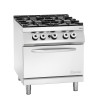 Horno de 4 quemadores serie 900 - Horno a Gas GN 2/1 de la marca Bartscher