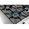 Horno de 6 fuegos vivos serie 900 - Horno a Gas GN 2/1 y armario de la marca Bartscher