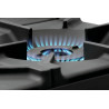 Horno de 6 fuegos vivos serie 900 - Horno a Gas GN 2/1 y armario de la marca Bartscher