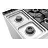 Horno de 6 fuegos vivos serie 900 - Horno a Gas GN 2/1 y armario de la marca Bartscher