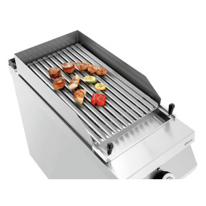 Parrilla a gas con piedras de lava - Ancho 400 de la marca Bartscher