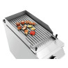 Parrilla a gas con piedras de lava - Ancho 400 de la marca Bartscher