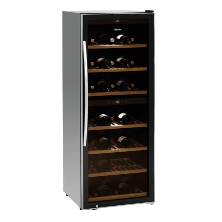 Vinoteca profesional de doble zona Bartscher para 126 botellas