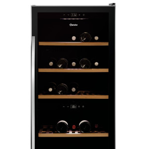 Professional dual-zone wine cellar Bartscher 126 bottles