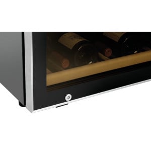 Professional dual-zone wine cellar Bartscher 126 bottles