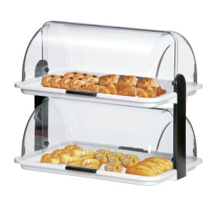 Vitrina doble para buffet