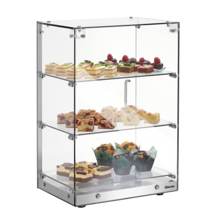 Vitrine de Buffet - 3 niveaux - Bartscher