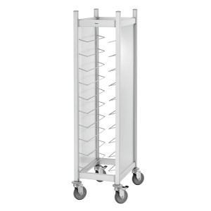 Stainless Steel Trolley 10 Shelves GN 1/1