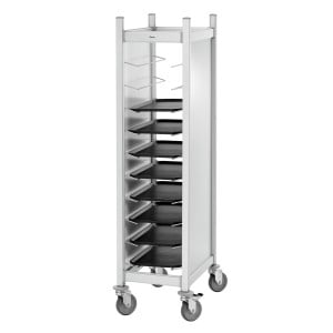 Stainless Steel Trolley 10 Shelves GN 1/1