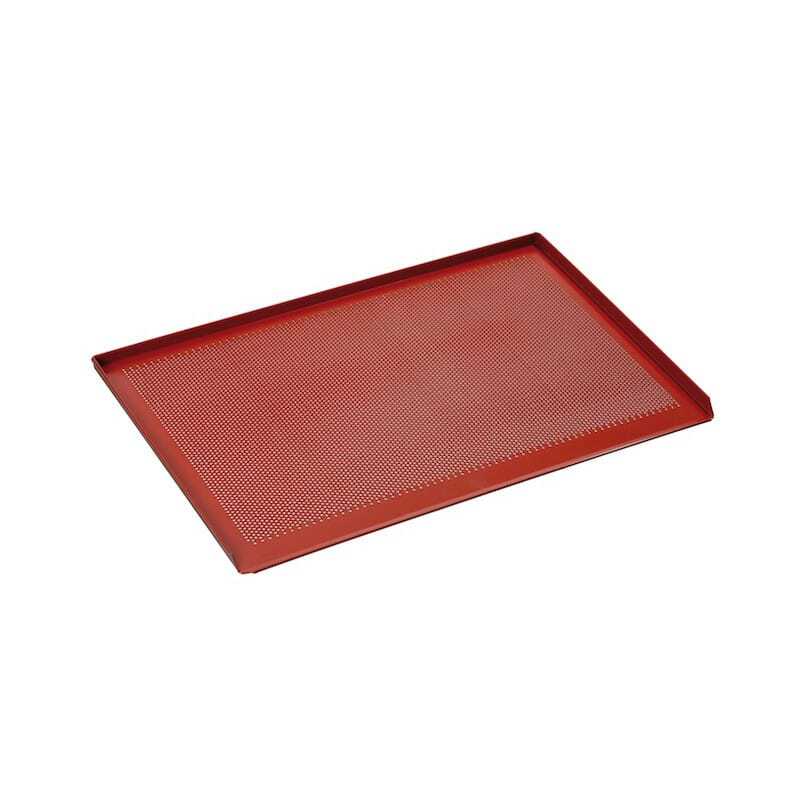 Cooking Plate 600x400 - Perforated with Silicone