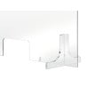 Protective Barrier for Countertops and Tables - 1000 x 900 - Bartscher