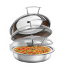 Chafing Dish Flexible Redondo con Tapa Desmontable - 6,2 L - Bartscher