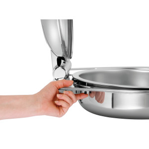 Chafing Dish Flexible Redondo con Tapa Desmontable - 6,2 L - Bartscher