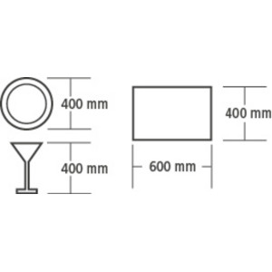 Lavavajillas Profesional US PPlus 500 LPR con Bomba de Desagüe - 50 x 50 cm