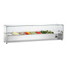 Countertop Salad Bar - 8 x GN 1/4