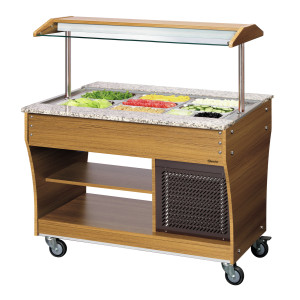 Buffet/Bar de Ensaladas Refrigerado - 3 x GN 1/1