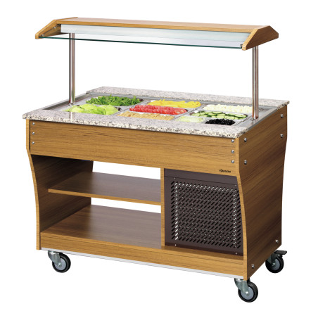 Buffet/Bar de Ensaladas Refrigerado - 3 x GN 1/1