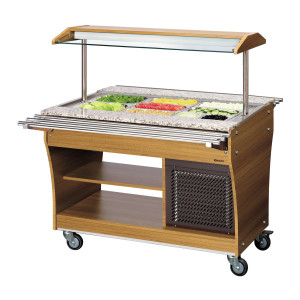 Buffet/Bar de Ensaladas Refrigerado - 3 x GN 1/1