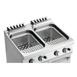 Cocedor de pasta Serie 700 - 2 x 24 L - Gas