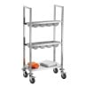 Cutlery Trolley in Stainless Steel - Bartscher