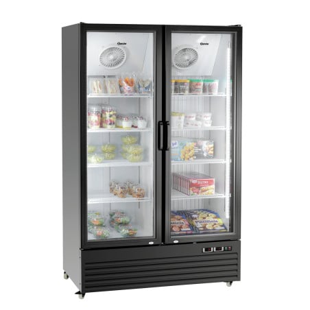 Armario Refrigerado Positivo y Negativo - 2 Puertas de Cristal - 820 L - Bartscher