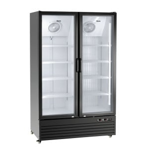 Armario Refrigerado Positivo y Negativo - 2 Puertas de Cristal - 820 L - Bartscher