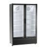 Armario Refrigerado Positivo y Negativo - 2 Puertas de Cristal - 820 L - Bartscher